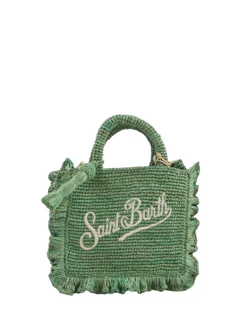 Borsa in raffia verde MC2 SAINT BARTH | RAFV002-00341L.00341